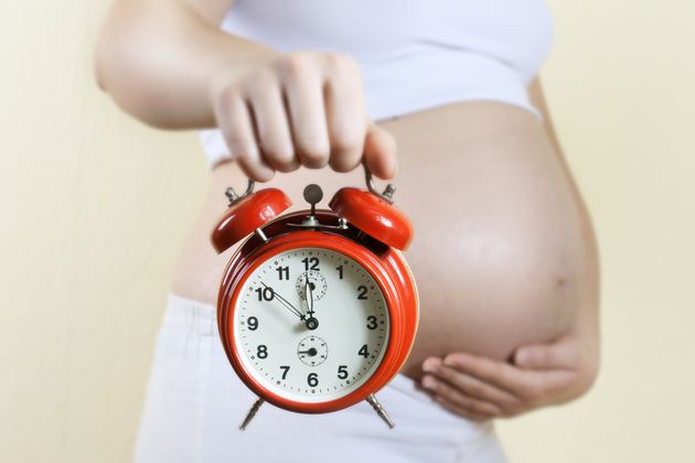 kobieta czas ciąża